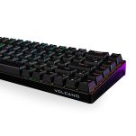 Klawiatura bezprzewodowa Modecom Volcano LANPARTY BT RGB Gaming mechaniczna (Przełącznik żółty Gateron) - 6
