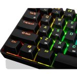 Klawiatura bezprzewodowa Modecom Volcano LANPARTY BT RGB Gaming mechaniczna (Przełącznik żółty Gateron) - 10