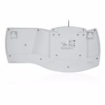 Klawiatura przewodowa Perixx PERIBOARD-512 Classic Ergonomic biała - 4