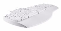 Klawiatura przewodowa Perixx PERIBOARD-512 Classic Ergonomic biała - 2