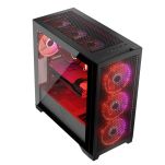 Obudowa Modecom Volcano Expanse T APEX ARGB MIDI Czarna - 5