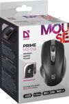 Mysz bezprzewodowa Defender PRIME MB-053 optyczna bezklikowa silent 1600dpi czarna - 4