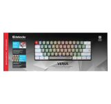 Klawiatura bezprzewodowa Defender VENUS GK-415 mechaniczna bluetooth + 2.4 GHz + kabel Gaming RGB outemu red - 3