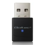 Adapter Wi-Fi Qoltec Bezprzewodowy | Standard AX | Bluetooth 5.4 | USB | 900Mbps - 5