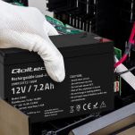 Akumulator AGM Qoltec 12V | 7.2Ah - 5