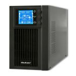 Zasilacz awaryjny UPS Qoltec | On-line | Pure Sine Wave | 1kVA | 800W | LCD | USB - 2