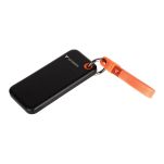 Dysk SSD zewnętrzny Verbatim Pocket SSD 1TB USB-C 3.2 Gen 2 czarny/pomarańczowy - 3