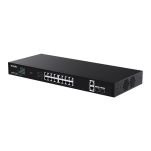 Switch niezarządzalny Tenda TEG1120P-16-150W 18x1GbE 2xSFP PoE - 3