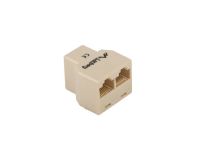 Adapter Lanberg złączka sieciowa RJ-45 - RJ-45 X2 - 2