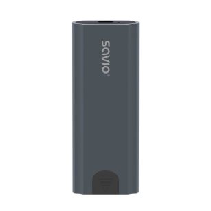 Obudowa na dysk M.2 SDD NVMe SAVIO AK-67, USB 3.1 Gen.2, 10 Gbps, szara