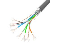 Kabel FTP Lanberg 100Mb/s 100m linka CCA szary - 2