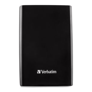 Dysk SSD zewnętrzny Verbatim Store n Go Slim Portable 256GB USB-C 3.2 Gen 1 czarny