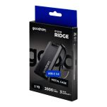 Dysk SSD zewnętrzny GOODRAM Move Ridge 2TB USB 3.2 Gen. 2x2 Type-C (2000/2000 MB/s) PORTABLE ALUMINIUM - 2