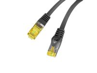 Patchcord Lanberg FTP kat.6A 1.5m LSZH CU fluke passed czarny - 3