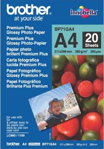 Papier foto Brother A4 260g błyszczący BP71GA4