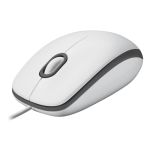 Mysz przewodowa Logitech M100 optyczna biała - 3