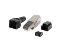Wtyk sieciowy Lanberg beznarzędziowy RJ-45 8P8C kat. 6 FTP - 2