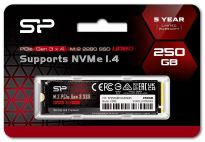 Dysk SSD Silicon Power UD80 250GB M.2 2280 PCIe Gen3x4 NVMe (3400/1800 MB/s) - 2