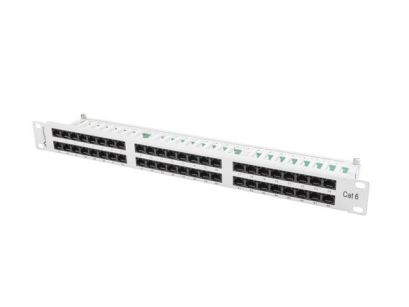 Patch panel Lanberg PPU6-1048-S 48 port 1U kat.6 szary