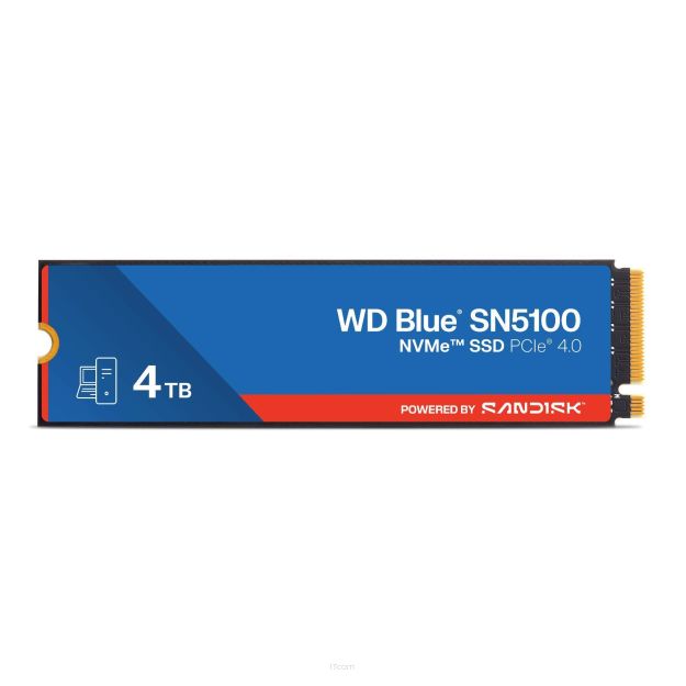 WD Blue™ SN5100 NVMe™ SSD POWERED BY SANDISK 4 TB