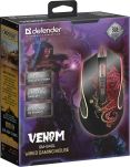 Mysz przewodowa Defender VENOM GM-640L 3200dpi Gaming 8P + GRA - 5