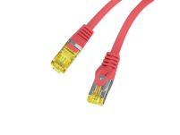 Patchcord Lanberg FTP kat.6A 0.5m LSZH CU fluke passed czerwony - 3