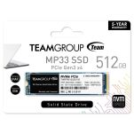 Dysk SSD Team Group MP33 512GB M.2 2280 PCIe NVMe (1700/1400) - 2