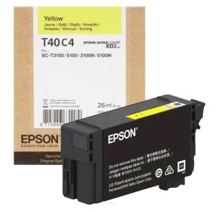 EPSON tusz UltraChrome XD2 Yellow T40C440(26ml)