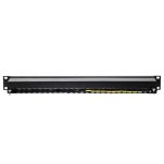 Patch panel 19'' Netrack 24-porty kat. 6 FTP,  z półką - 4