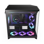 Obudowa NZXT H9 Flow RGB+ (2025) Midi Tower z oknem czarna - 12