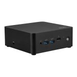 Komputer PC MSI Cubi NUC AI 1UMG-062EU Ultra 5 125H/16GB/SSD512GB/Arc/802.11 AX/BT 5.3/11PR Black 3Y - 3