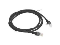 Patchcord Lanberg UTP kat.6 1,5m czarny - 2