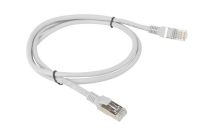 Patchcord Lanberg FTP kat.5e 1m szary - 2