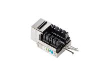 Moduł Keystone Lanberg gniazdo RJ45 -> LSA FTP kat.5e 90° do puszki montażowej - 2