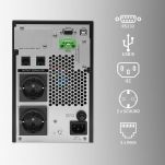 Zasilacz awaryjny UPS Qoltec 1kVA | 1000W | Power Factor 1.0 | LCD | EPO | USB | On-line - 6