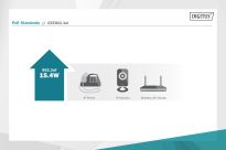 Zasilacz/Adapter PoE DIGITUS 802.3af max. 48V 15.4W Gigabit aktywny - 4