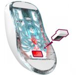 Mysz bezprzewodowa Defender FAME GM-516 optyczna 10000dpi 2.4 GHz + Bluetooth biała AKUMULATOR 5 przycisków Gaming - 5