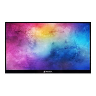 Monitor przenośny dotykowy Verbatim 17,3" PMT-17 Portable Touch HDMI USB 2.0 2xUSB-C