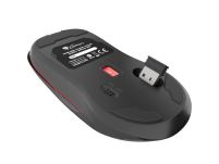 Mysz bezprzewodowa Genesis Zircon 330 optyczna Gaming 3600DPI czarno-czerwona - 4