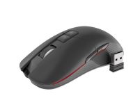 Mysz bezprzewodowa Genesis Zircon 330 optyczna Gaming 3600DPI czarno-czerwona - 6