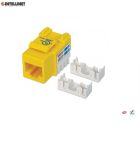 Moduł Keystone Intellinet RJ45 UTP Cat.6, żółty - 2