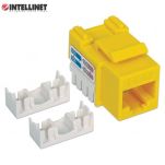 Moduł Keystone Intellinet RJ45 UTP Cat.6, żółty - 4