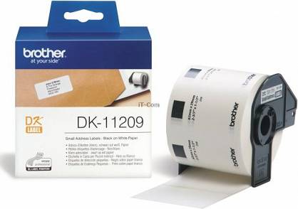 Brother DK-11209 DK11209 etyk 29mm*62mm 800szt.