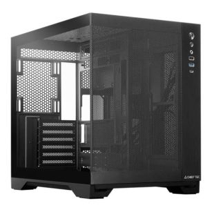 Obudowa Chieftec VISIO AIR Fanless GM-30B-M-FL-OP ATX z oknem bez zasilacza czarna