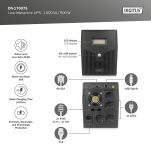 Zasilacz awaryjny UPS DIGITUS Line-Ineractive LCD 1500VA/900W, 2x12V/9Ah, AVR, 4x Schuko CEE 7/3, 2x RJ11, 1x USB 2.0 typ B - 4