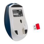 Mysz bezprzewodowa Defender DILA MM-282 optyczna 1800dpi biała RGB AKUMULATOR 6 przycisków Gaming - 4