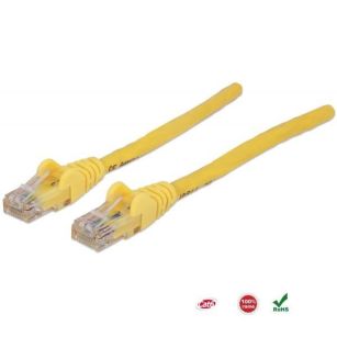 PatchCord 100% miedź Intellinet Cat.6 UTP, 1m, żółty