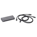Przełącznik KVM Techly USB-C 2x1 / DisplayPort 1.4 Video 8K - 7