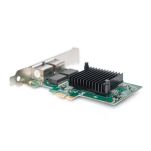 Karta sieciowa DIGITUS przewodowa PCI Express 2x RJ45 Gigabit 10/100/1000Mbps Low Profile - 5