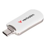 Pendrive Verbatim Plectra 512GB USB-C 3.0 White - 3